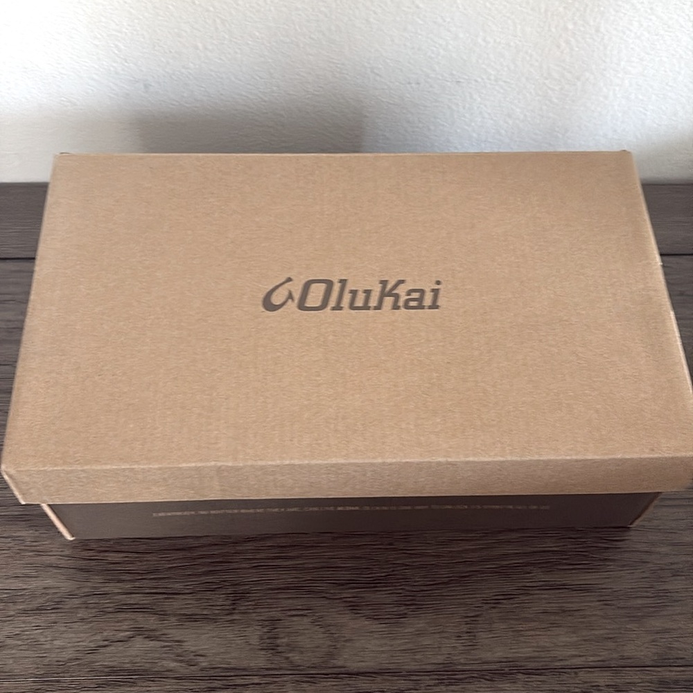 NIB [OluKai] Ku'una Lanui Indoor/Outdoor Velvet Slipper Red Ginger Women’s Sz 5 - Picture 12 of 14